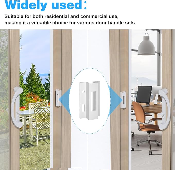 Patio Sliding Door Keeper／Hook Style Latch／E 2124 Latch Lock | Replacement Pella - Image 2