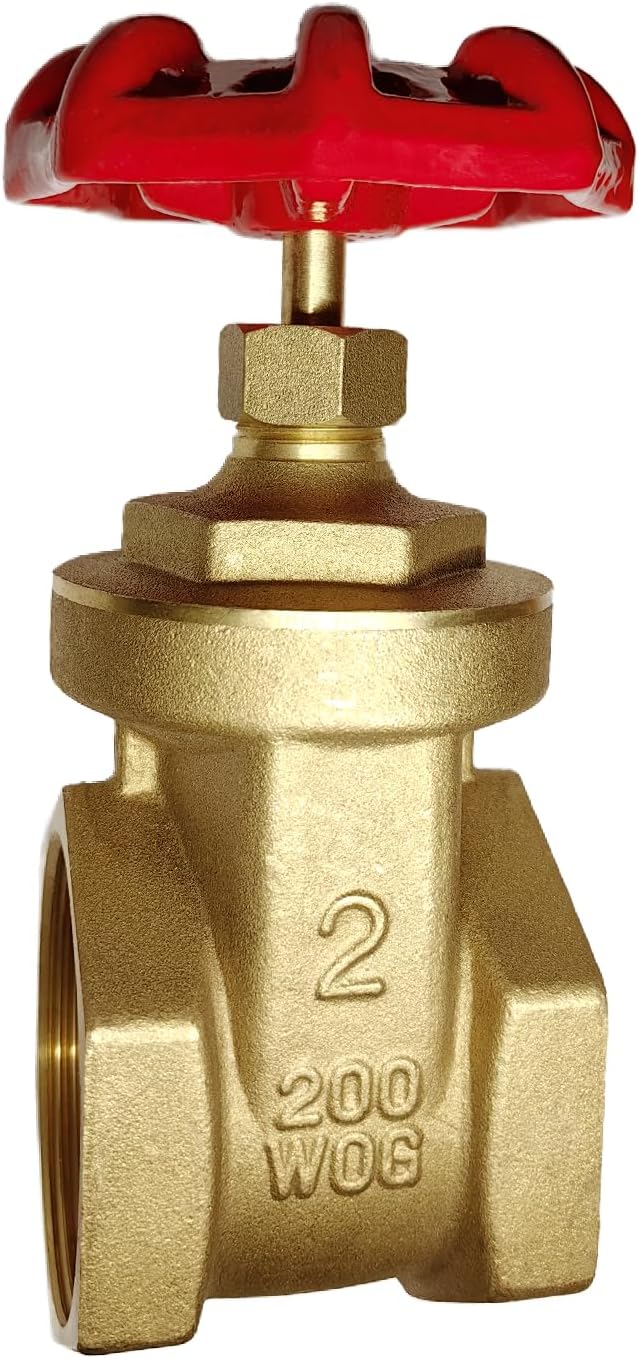 NPT 2” Brass Gate Valve DN50 | Rotary Globe Valve by Unknown