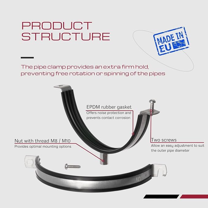 6 Inch Pipe Clamp - Image 3