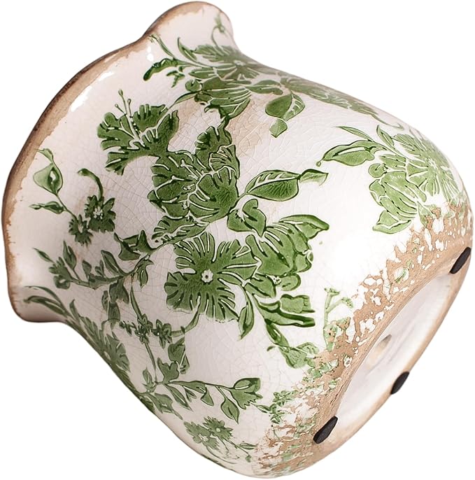 Xiaan Jiaju Tuscan Ceramic Plant Pots, Vintage Planter & Vase - Image 7