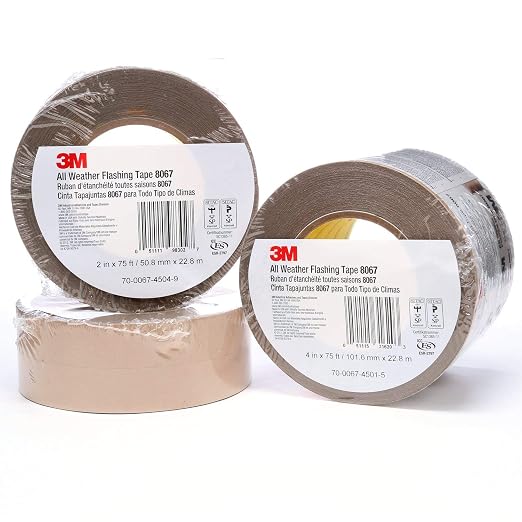 3M All Weather Flashing Tape 8067, 6 in x 75 ft, 1 Roll | Waterproof flashing - Image 11