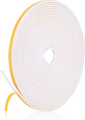 26Feet Weather Stripping Seal for Door Window, High Density Foam Tape, by Amzjjle