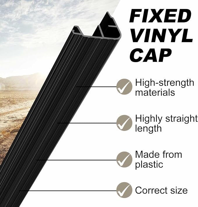 Pangda 4 Pcs 36 L Fixed Vinyl Sill Cap 1-1/4 Inches High Exterior Door - Image 4