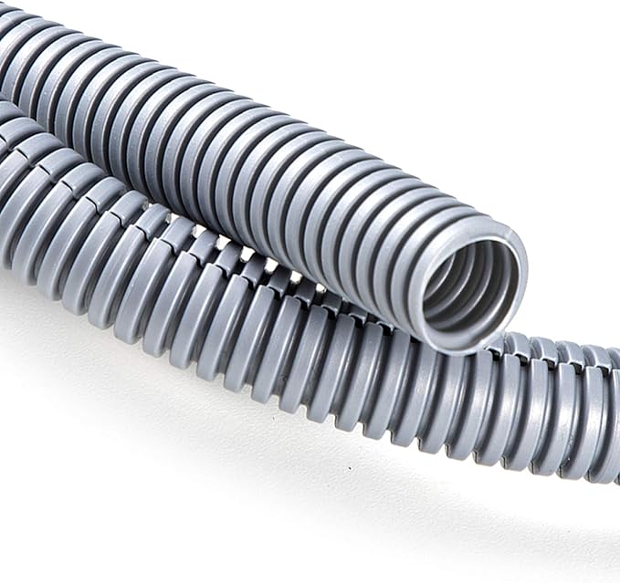 ZhiYo 20FT 1/2” Wire Loom Split Tubing Auto Wire Conduit Flexible Cover | High by ZhiYo