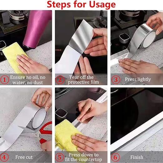 2PCS Premium Aluminum Foil Duct Tape, High Temperature Heavy Duty Insulation - Image 7