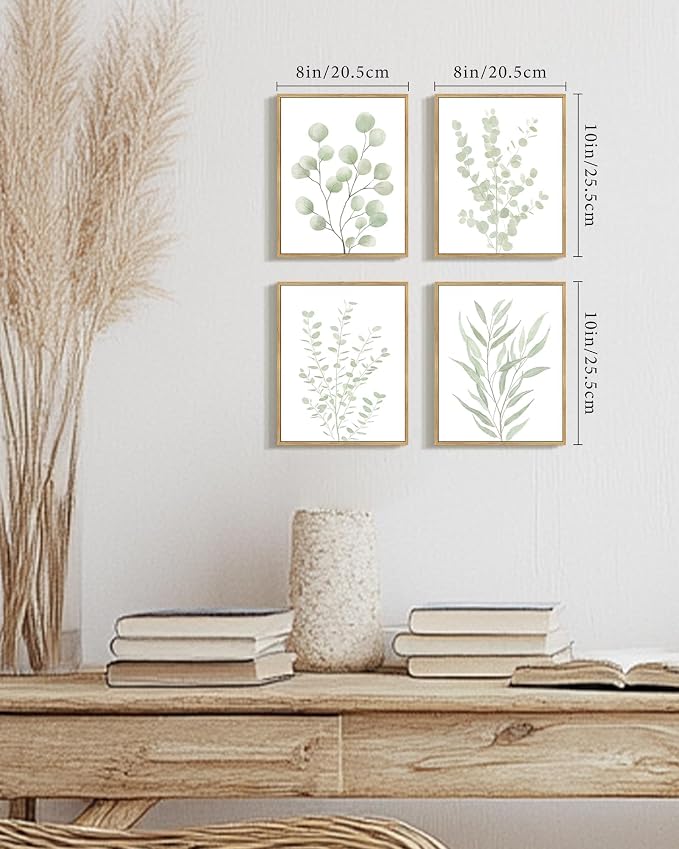 Drsoum Botanical Plant Framed Wall Art Boho Wall Decor - Image 3