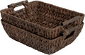 StorageWorks Wicker Baskets for Shelves, Large Organizer Basket | Wicker by StorageWorks