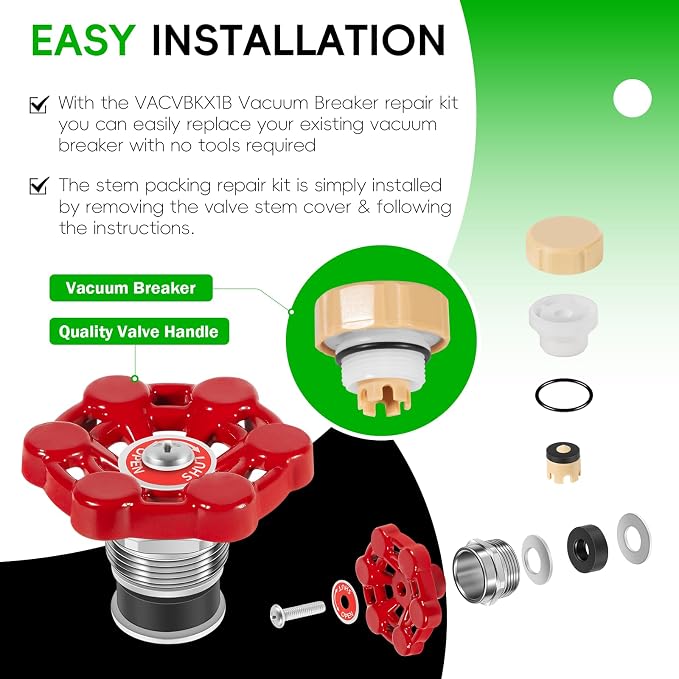 2Pack Universal Outdoor Faucet Repair Kit - Image 5