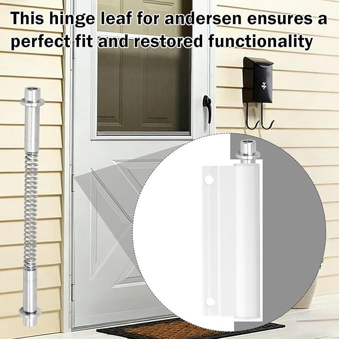 Upper Screen Door Hinge Leaf Hinge Pin Kit - Image 7