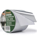 TAPEBEAR Aluminum Foil Tape Silver Air Duct Tape 4" x 50Yard | Withstand 176℉ by TAPEBEAR