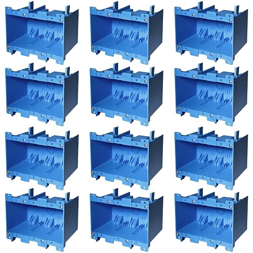 3 Gang Old Work Box, Plastic Junction by XGGYA