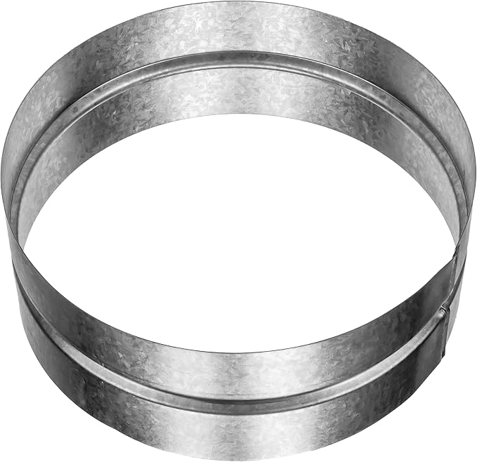 Repa Market 6 Inch Metal Duct Coupler/Galvanized Steel Vent Pipe - Image 7