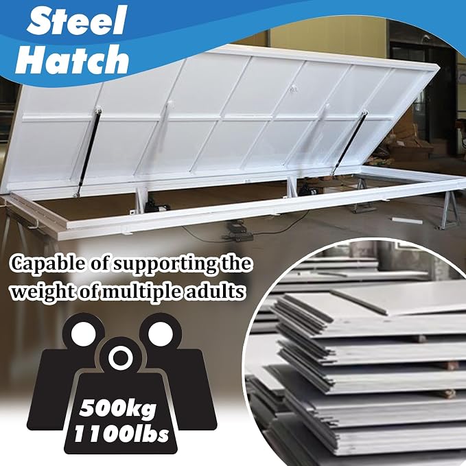 Flush-Mounted Stainless Steel Access Hatch - Image 5