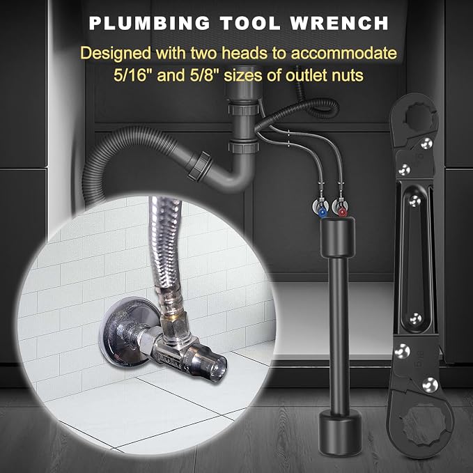 Holdly Angle Stop Wrench, Plumbing Tool - Image 4
