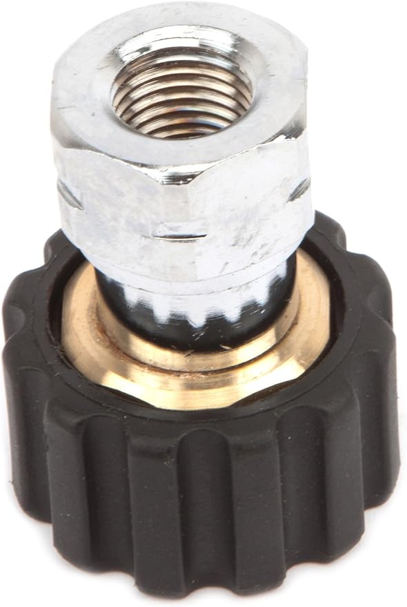 Forney 75106 Pressure Washer Accessories, Female Screw Coupling, M22F to by Forney