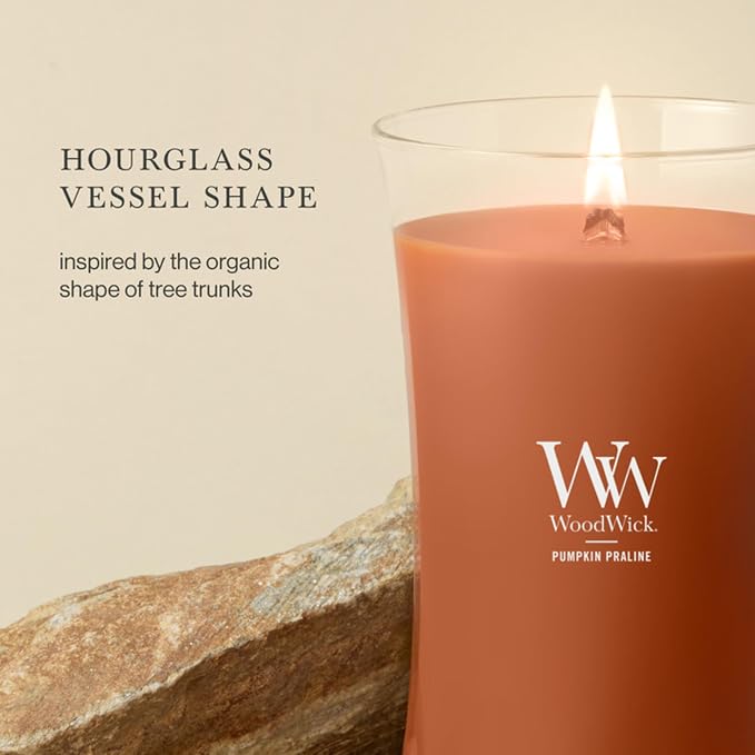 WoodWick Pumpkin Praline Holiday Candle Gifts - Image 4