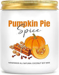 Fall Candles, Pumpkin Cinnamon Spice Candles, Fall Scented Candle Decorations by Homsolver
