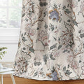 H.VERSAILTEX Blackout Curtains 108 Inch Length 2 Panels Set Floral Print by HVERSAILTEX