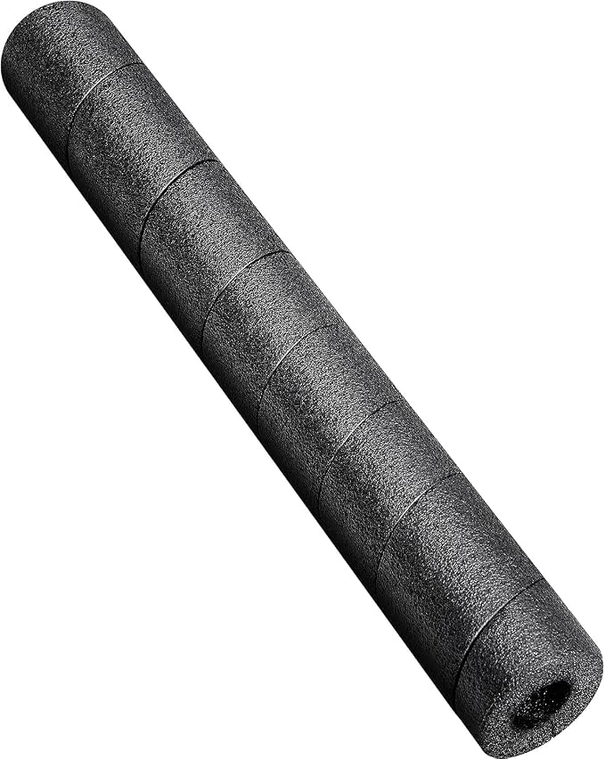 Pipe Insulation Foam Tube, 15.7 Inches Black Pool Noodles Foams | Multipurpose by moonoom