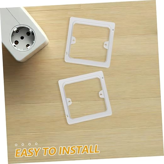 Electrical Junction Box Extender Outlet Ring White 4pcs 86-Type Abs | Precise - Image 5