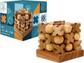 BSIRI 3D Wooden Tic Tac Toe Rustic Coffee Table Decor Unique Gifts by HB3FbyBSIRI