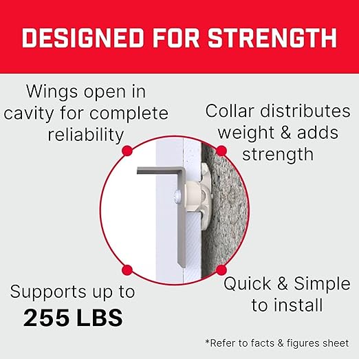 Universal Plasterboard Fixings Heavy Duty - Image 6