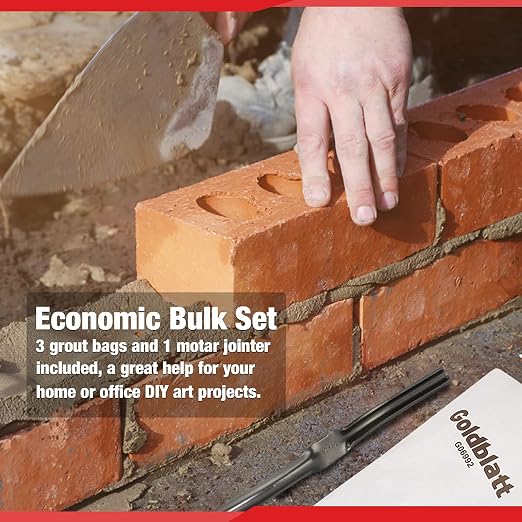 Goldblatt 4 Pieces Masonry Grout Mortar Bag Set - Image 7