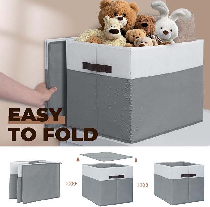 8 Pack Closet Organizers and Storage Bins - Image 7