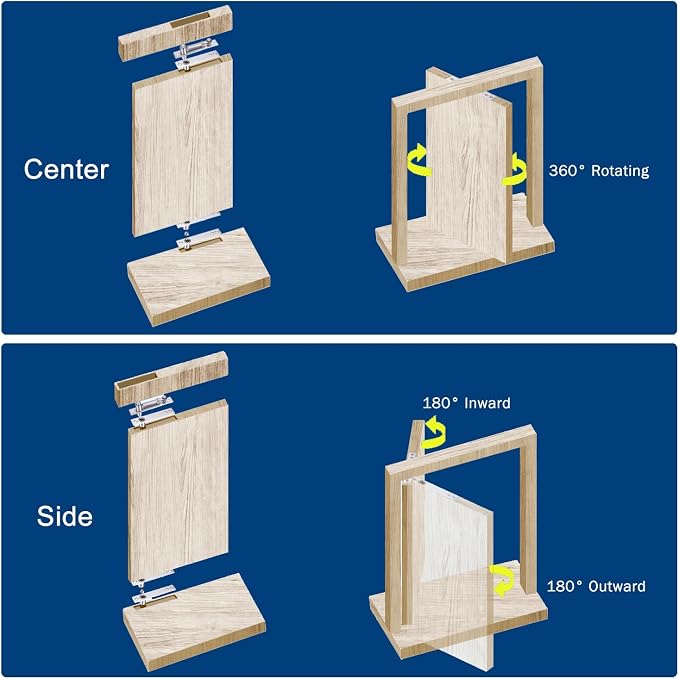 330 LBS Pivot Hinge for Large & Heavy Wood Doors – HBL’ Invisible Pivot Door - Image 5