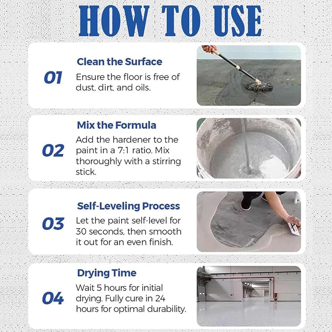2025 New Forest Epoxy Floor Paint, Epoxy Sand Floor Paint Self Leveling - Image 9