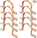 EZ-FLUID Plumbing 2" Genuine Real Copper Pipe Strap Clamp by EZ-FLUIDPlumbingProducts