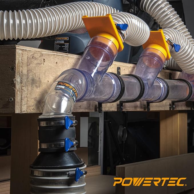 POWERTEC 70337 2-1/2" Dust Control Flex Cuff - Image 6