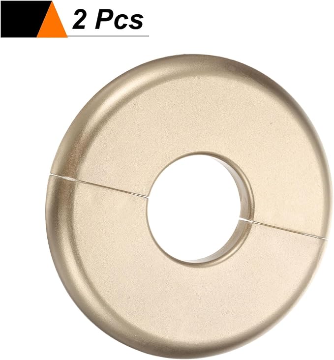 HARFINGTON 2pcs Wall Split Flange 26.5mm/1" Self-Adhesive Plumbing Cover Plates - Image 3