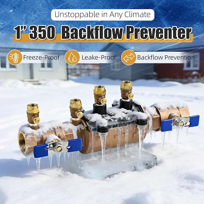 1-350 1" Double Check Backflow Preventer - Image 6