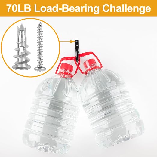 Metal Self Drilling Drywall Anchors, 58 Heavy Duty Sheetrock Anchors + 58#6 x - Image 4