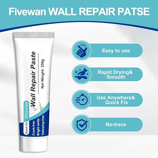 Drywall Repair Kit, Fivewan Wall Mending Agent - Image 3