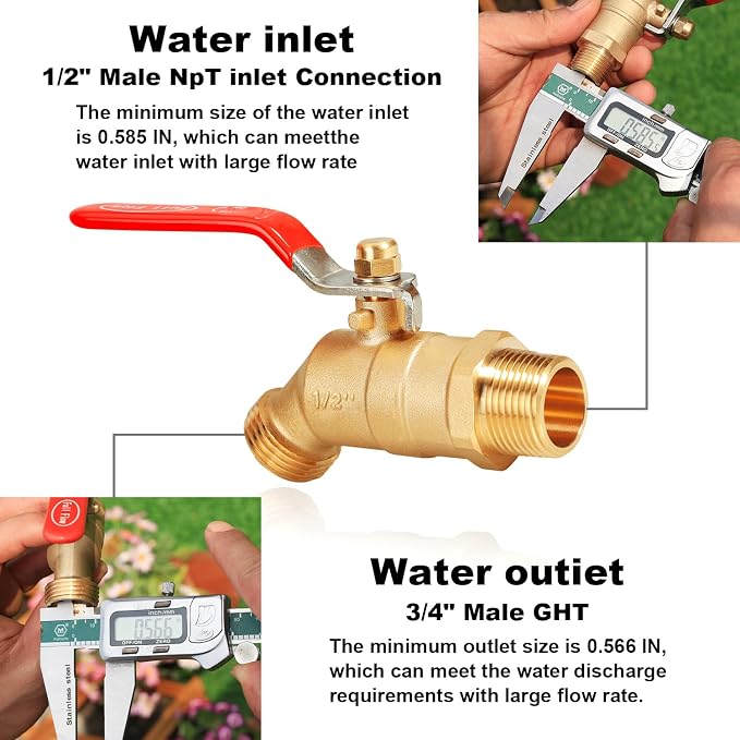 1/2" Male NPT inlet Connection - Image 4