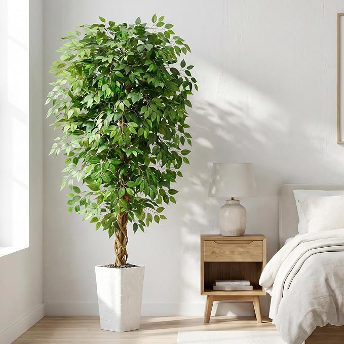 Artificial Ficus Tree 6FT Faux Floor Tree - Image 9