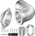 Stainless Steel Magnetic Dryer Vent Coupling Connector Kit, Suitable by TOPGOTmakelifeeasier