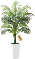 VEVOR Artificial Areca Palm Tree 5 ft, Fake Palm Tropical Plants by VEVOR