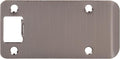 Round Corner Extended Lip Strike Plate, 2-1/4" x 4", Antique Nickel by StoneHarborHardware