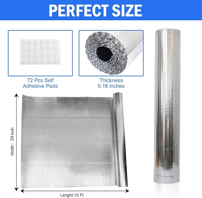 YoleShy Double Reflective Insulation RV Window Insulation - Image 5