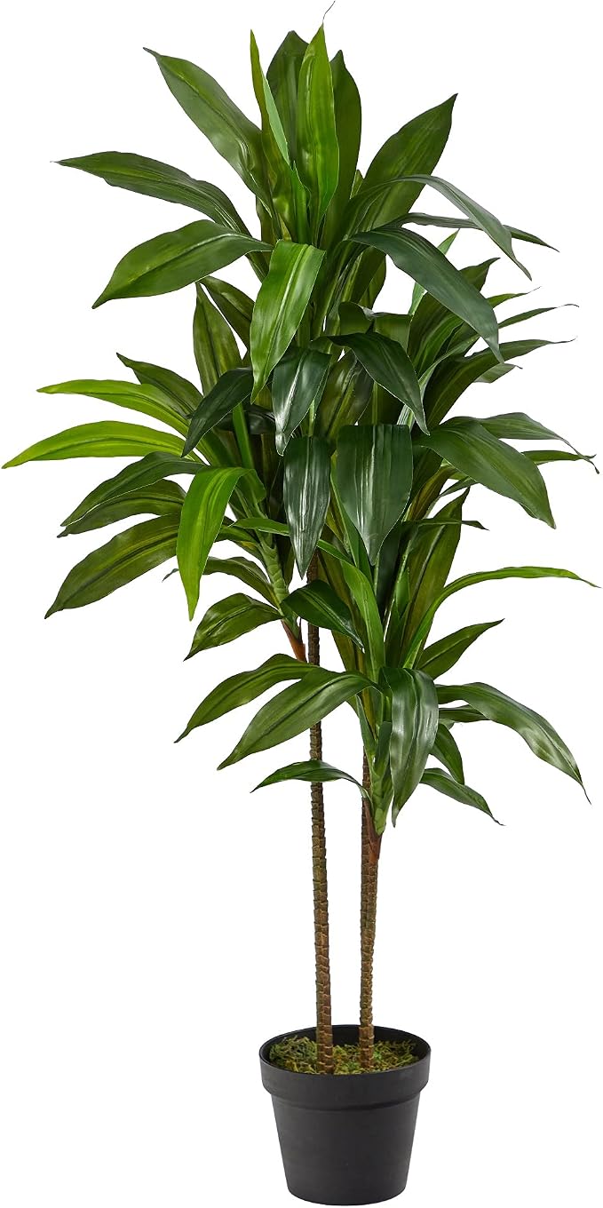 Nearly Natural 48 in Artificial Dracaena Real Touch Plant by NearlyNatural