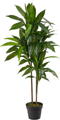 Nearly Natural 48 in Artificial Dracaena Real Touch Plant by NearlyNatural