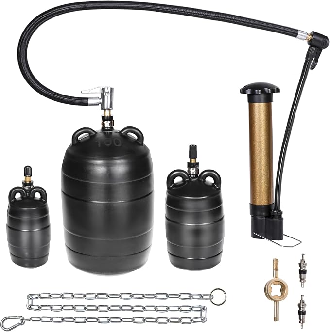 Upgraded 3PK Inflatable Pipe Plug Balloon Kit by Unknown