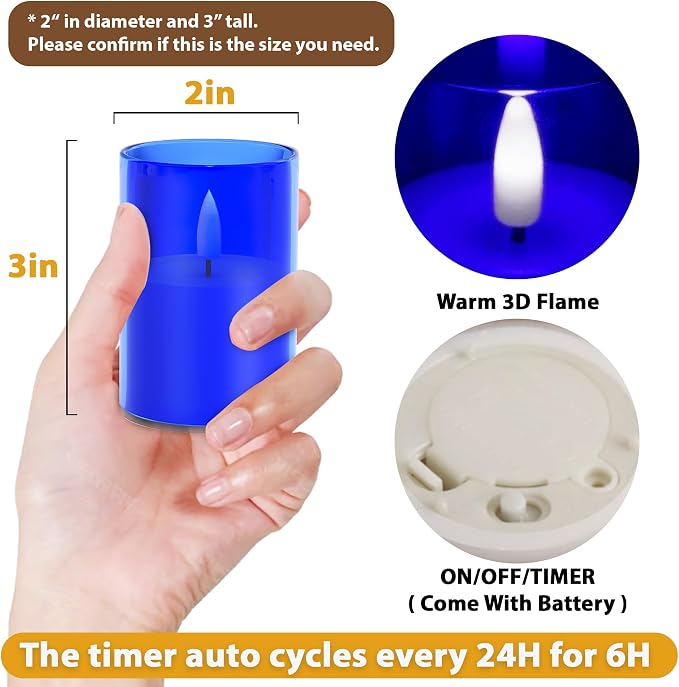 12Pack Flameless LED Candles - Image 2