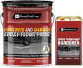 Two-Component Epoxy Floor Paint Kit, 4 Gallon Self-Leveling & Roller Coating by STFShangTianFengPAINT