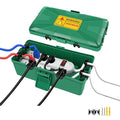 Green Outdoor Electrical Box, Waterproof Extension Cord Cover Weatherproof | by NineLeaf