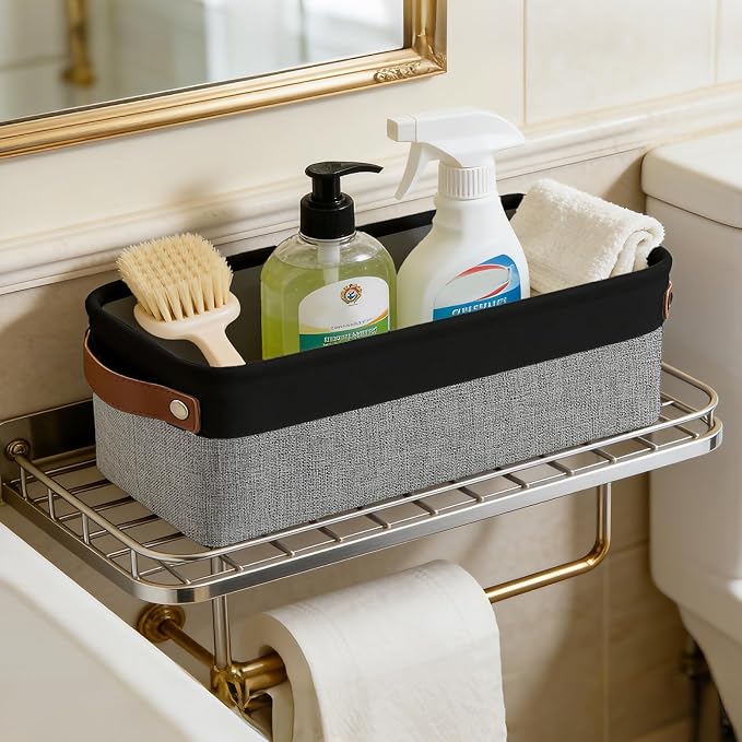 Small Fabric Storage Baskets, Decorative Basket - Image 5