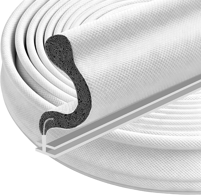 40FT Weather Stripping Door Seal: Sound Proof Draft Blocker Kerf Weather by Bruiefpap